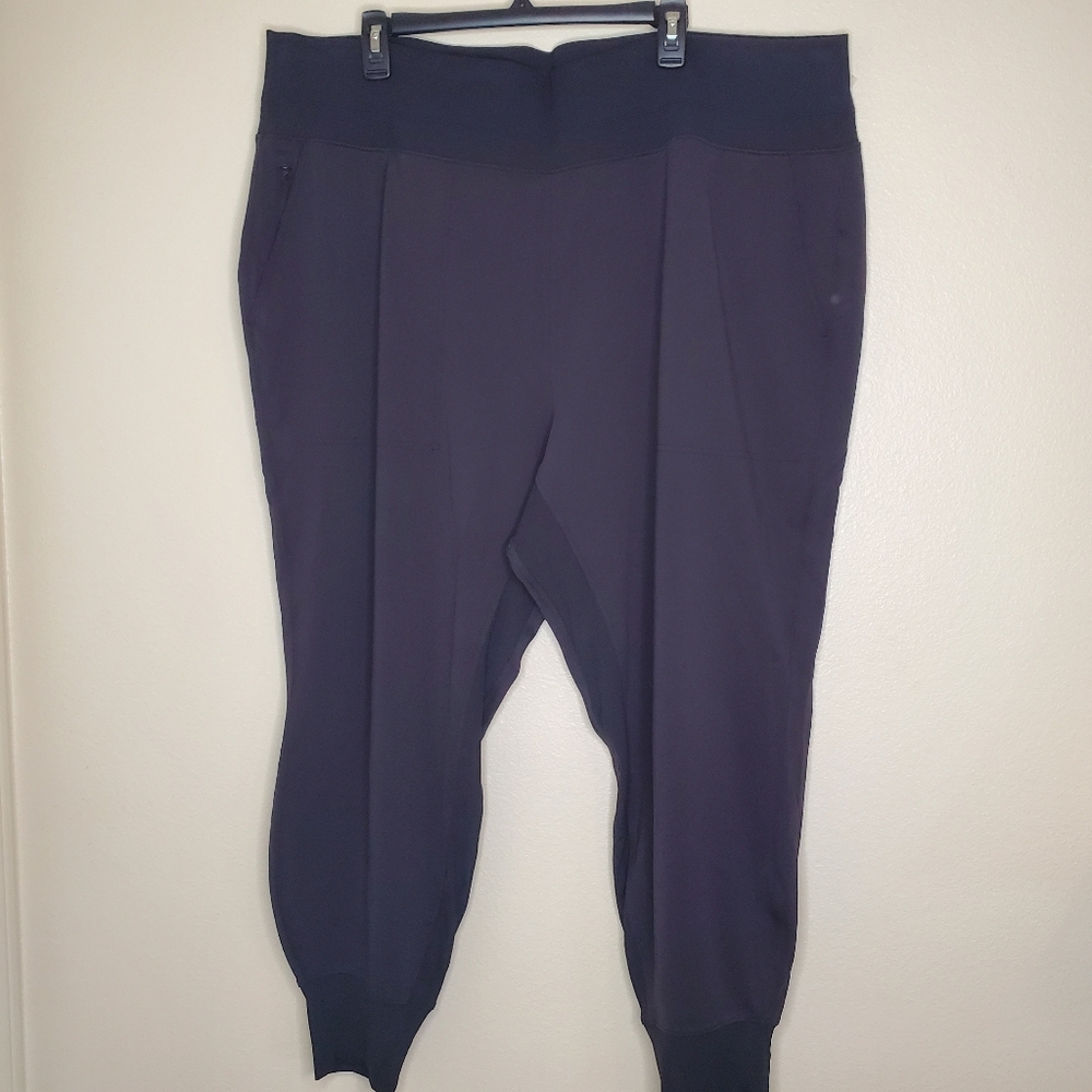 Athleta Women's Venice Jogger Pants Highrise Black Size 3X - Picture 1 of 8